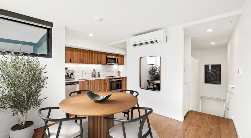 Cozy Loft Dining Space